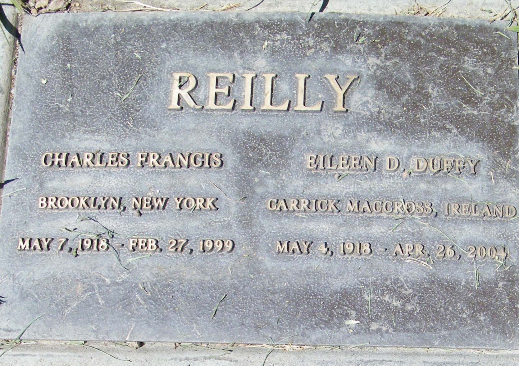 Reilly Charles Francis