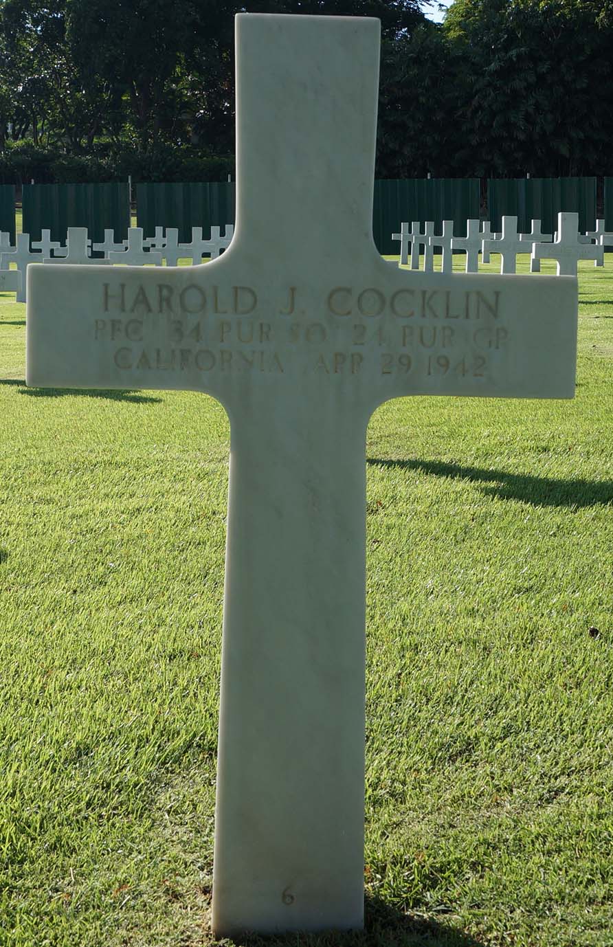 Cocklin Harold John